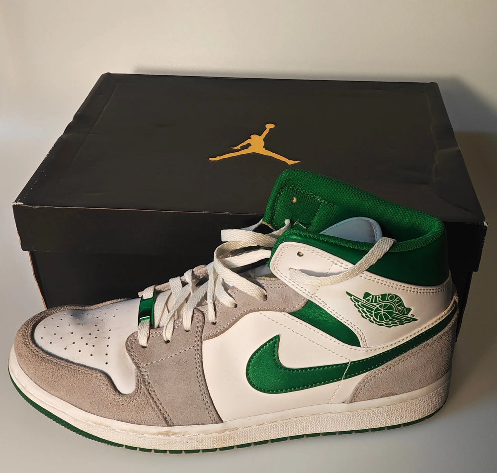 Air Jordan 1 Mid SE – Pine Green / White / Light Smoke Grey – T.45,5 nike