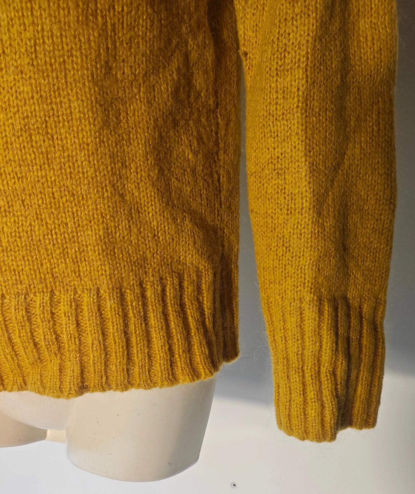 Pull Maje – Mohair Laine – Jaune Moutarde – T1 36/38 Maje