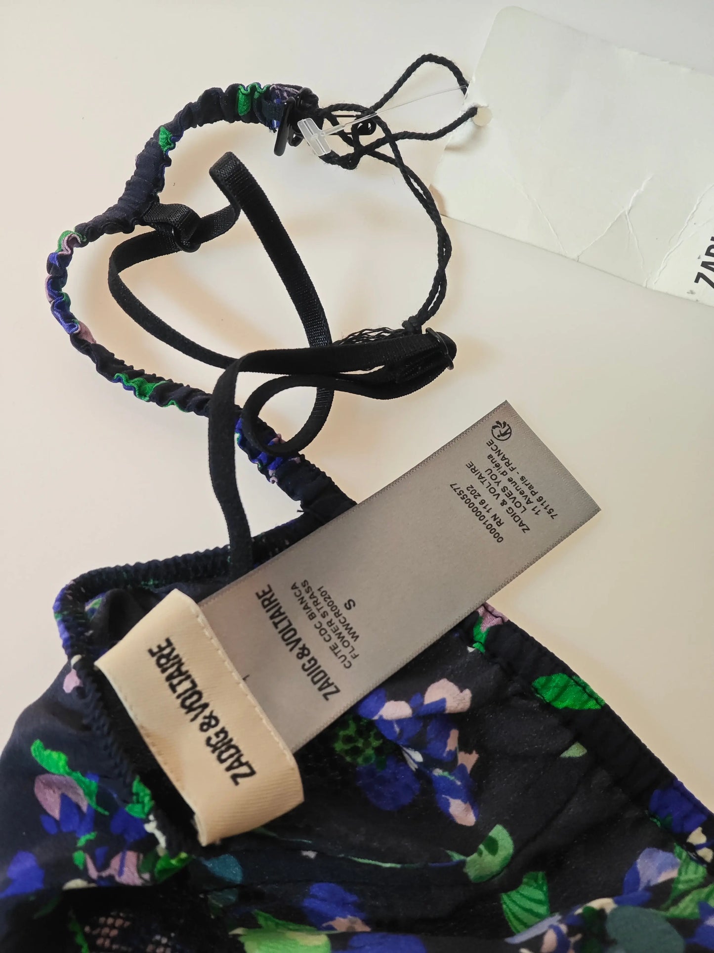 Soutien-gorge triangle Zadig & Voltaire – floral avec strass Zadig & Volataire
