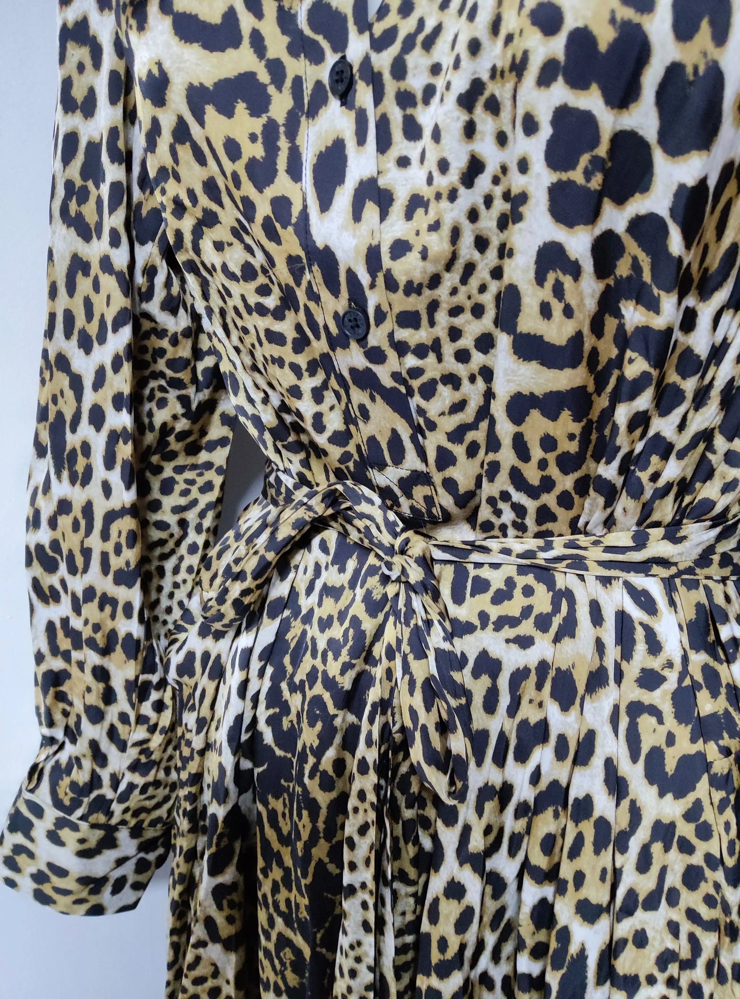 Robe Zadig & Voltaire léopard satinée – neuve avec étiquettes – T.S Zadig & Volataire