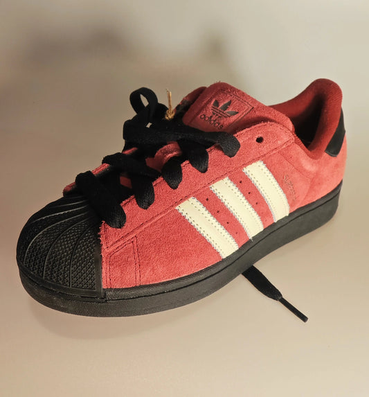 Adidas Superstar II bordeaux / noir / blanc – T38 – neuves – réf. JQ3220 Adidas