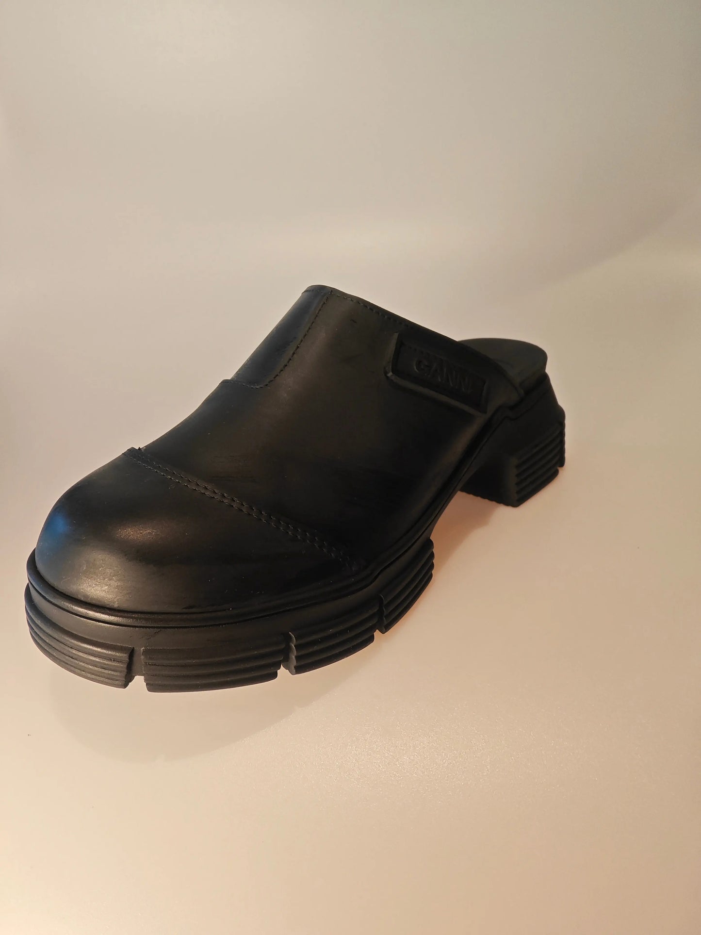 GANNI sabot / mule noir à talon – T35 – neuf avec boîte et dust bag Ganni