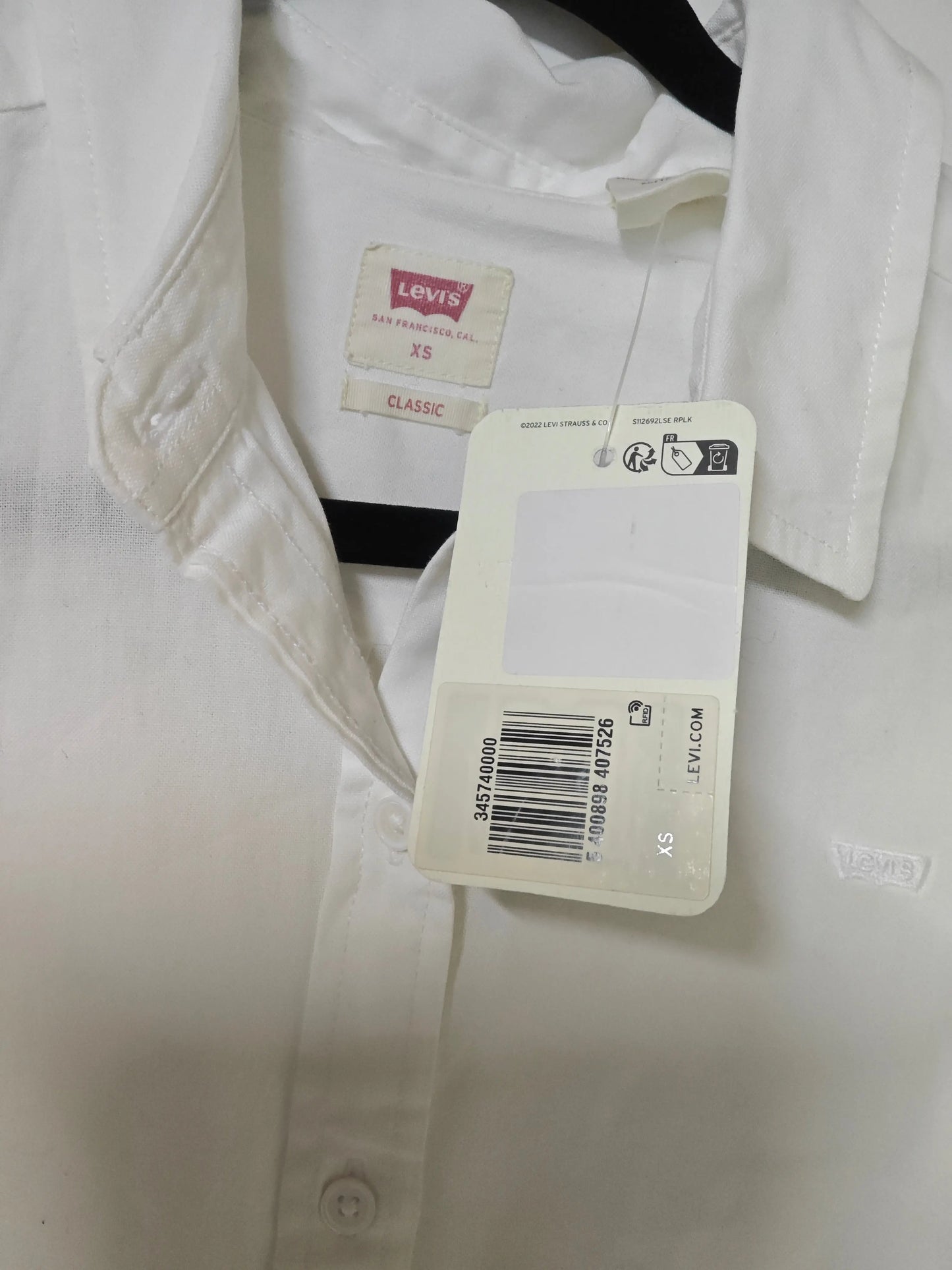 Chemise blanche Levi’s Classic taille XS Levi's