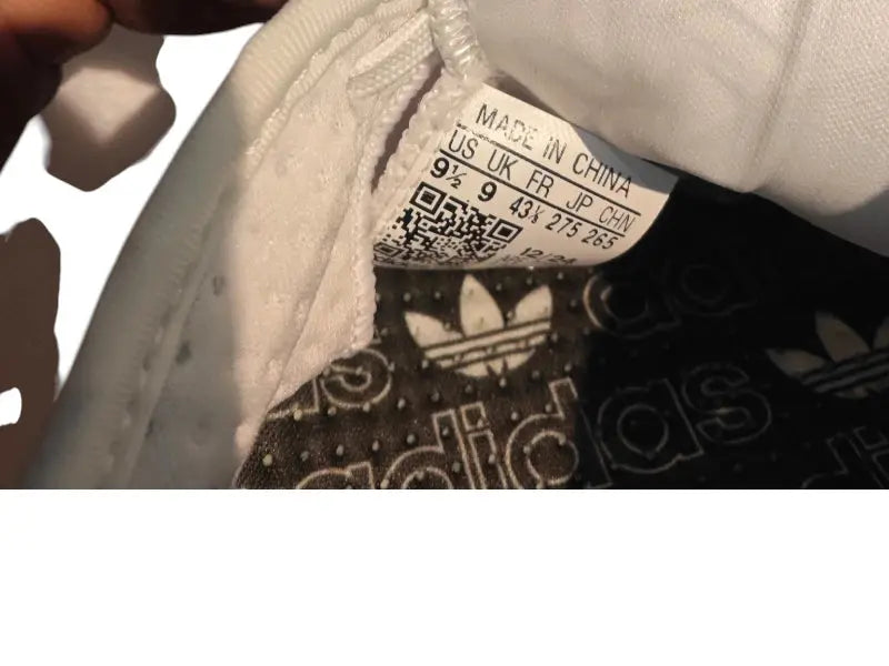 Adidas Originals Zponge blanc noir T43 1/3 Adidas