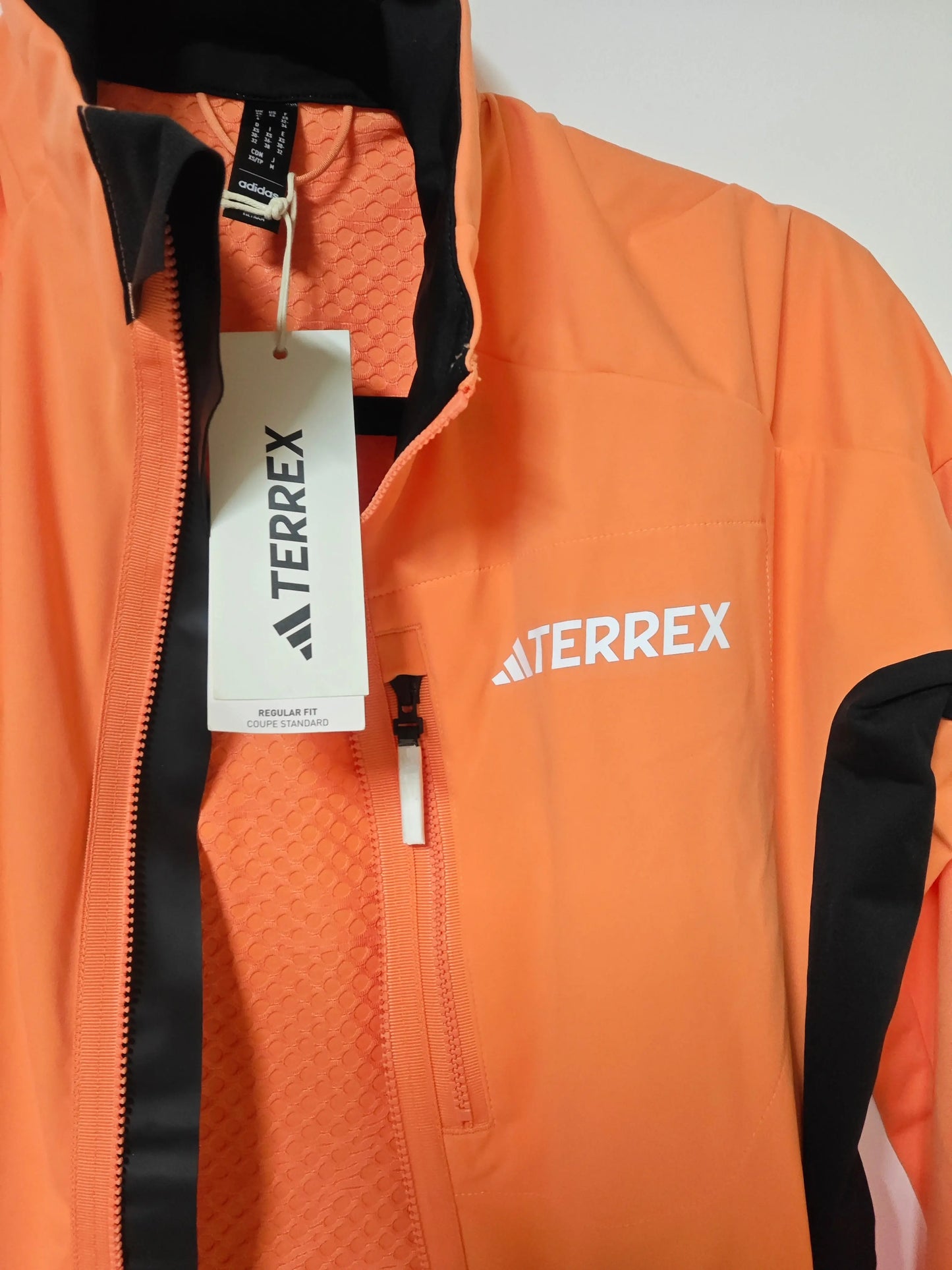 Veste Adidas Terrex XPR orange fluo/noir Adidas
