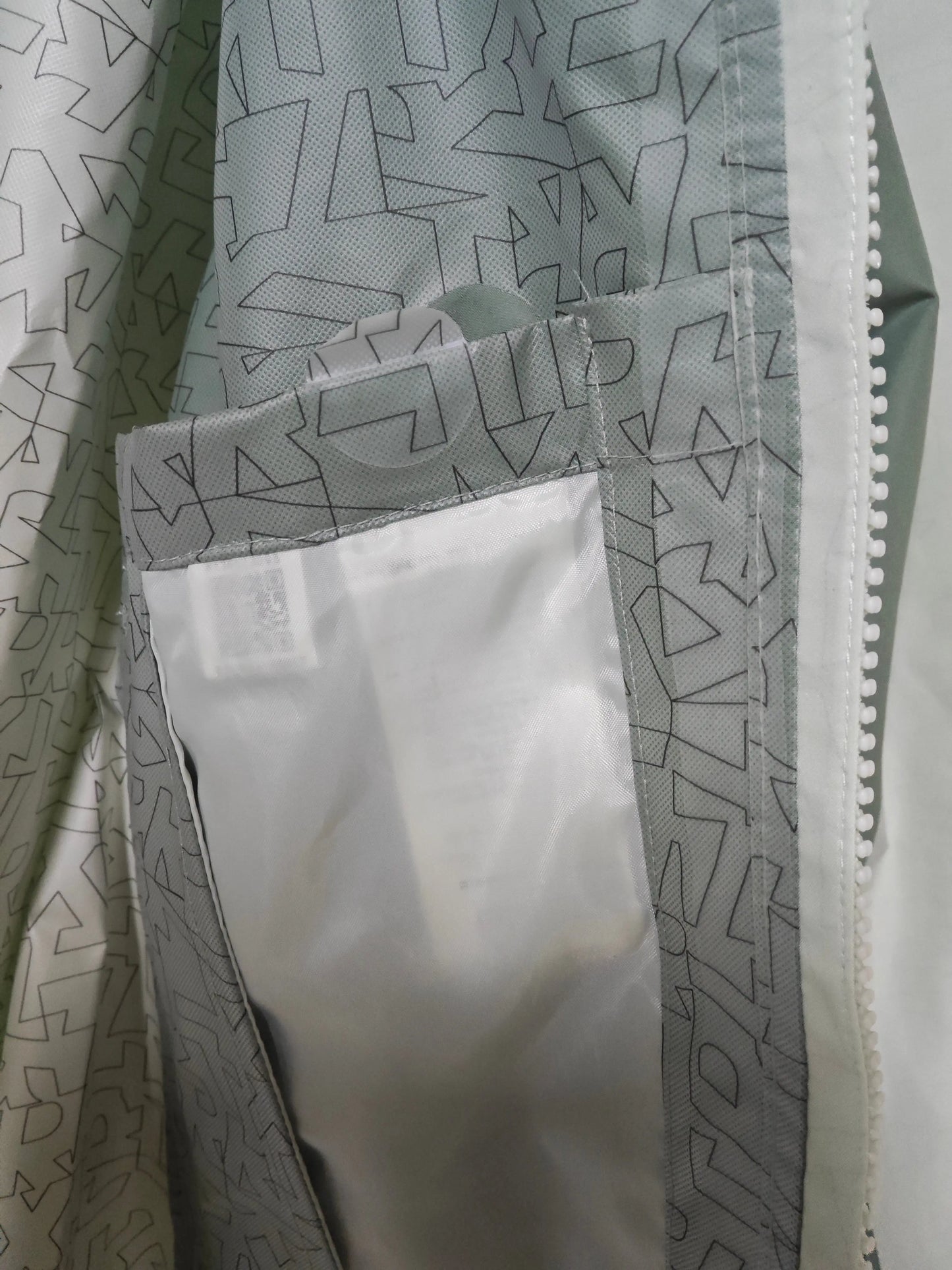 Veste Adidas Terrex bicolore vert sauge / écru Adidas