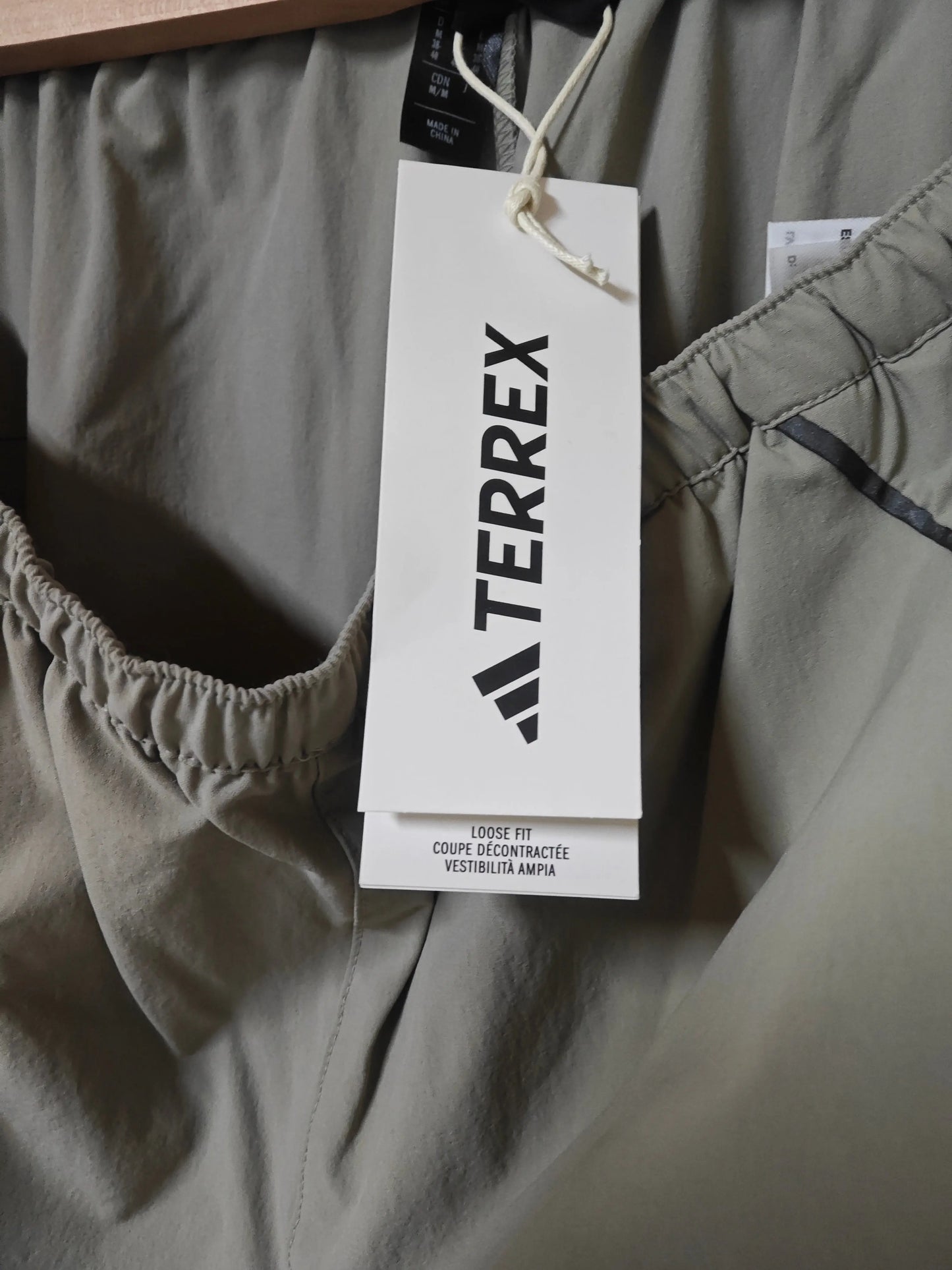 Adidas Terrex x National Geographic pantalon beige taille M Terrex
