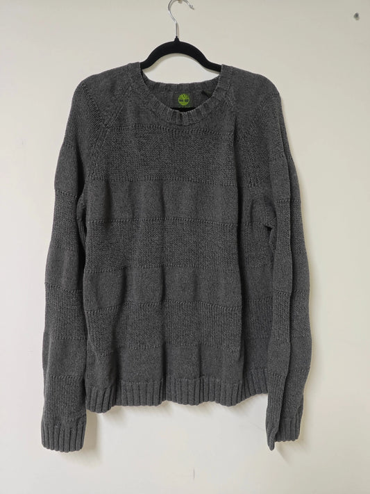 Pull Timberland vintage XL gris maille texturée- SECONDE MAIN Timberland