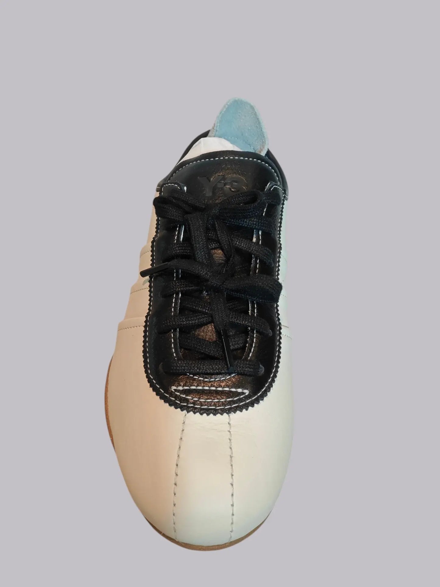 Y-3 Tokyo neuves cuir blanc/noir T. 39 1/3 Adidas