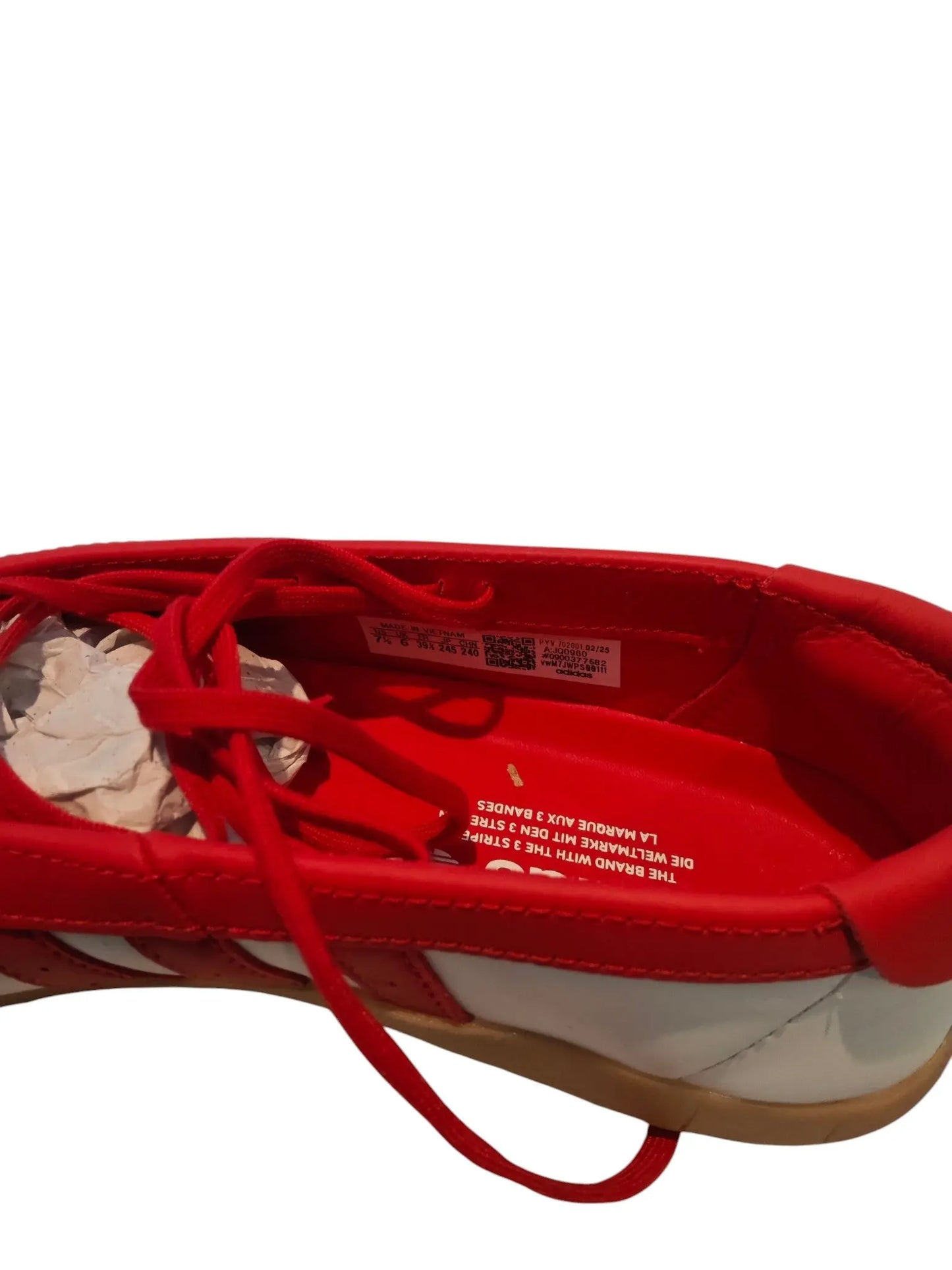 Adidas Taekwondo Mei rouge blanc gum T39 1/3 Adidas