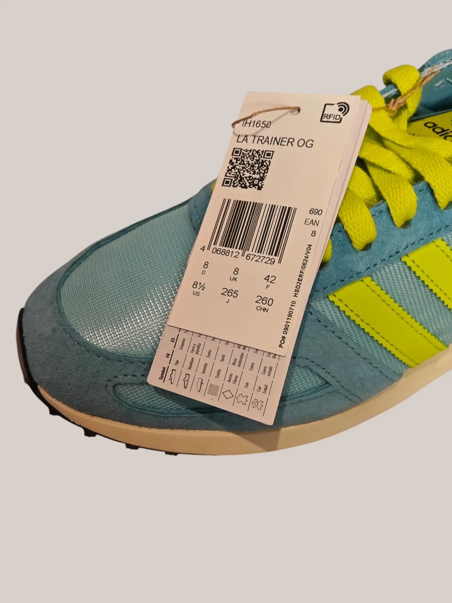 Adidas LA Trainer OG bleu jaune – neuves – taille 42 Adidas