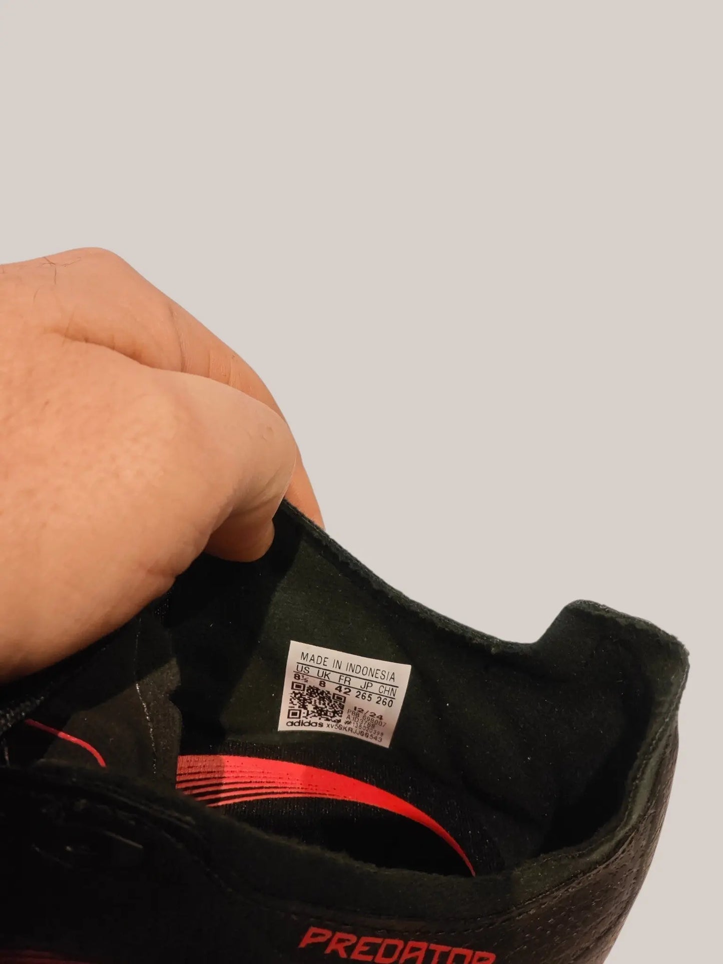 Adidas Predator League TF noir rouge – neuves – taille 42 Adidas
