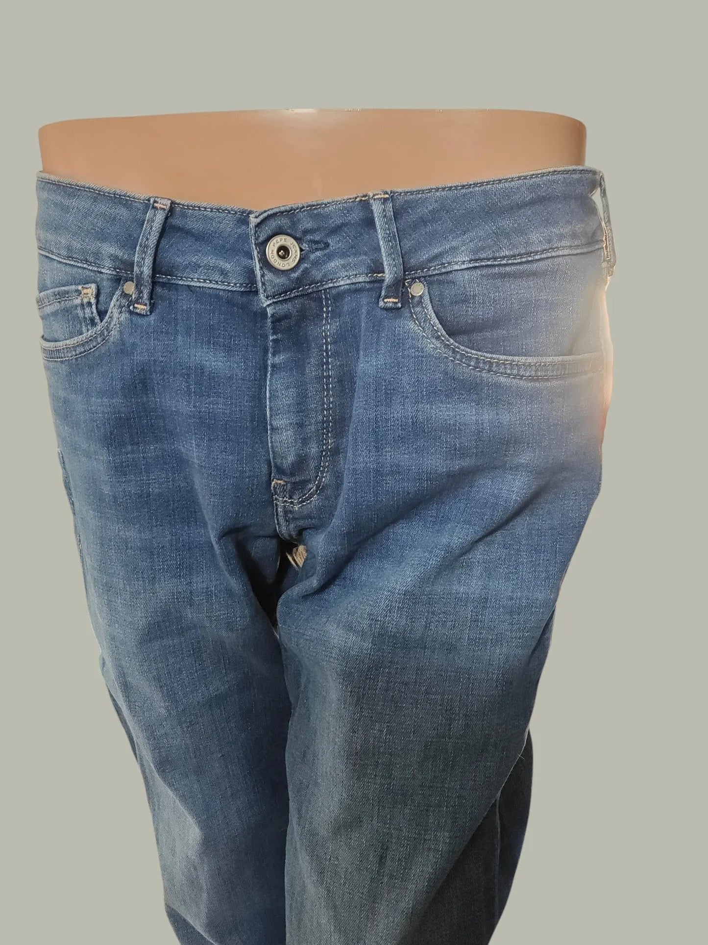 Jean Pepe Jeans London skinny bleu W32L30 Pepe Jeans