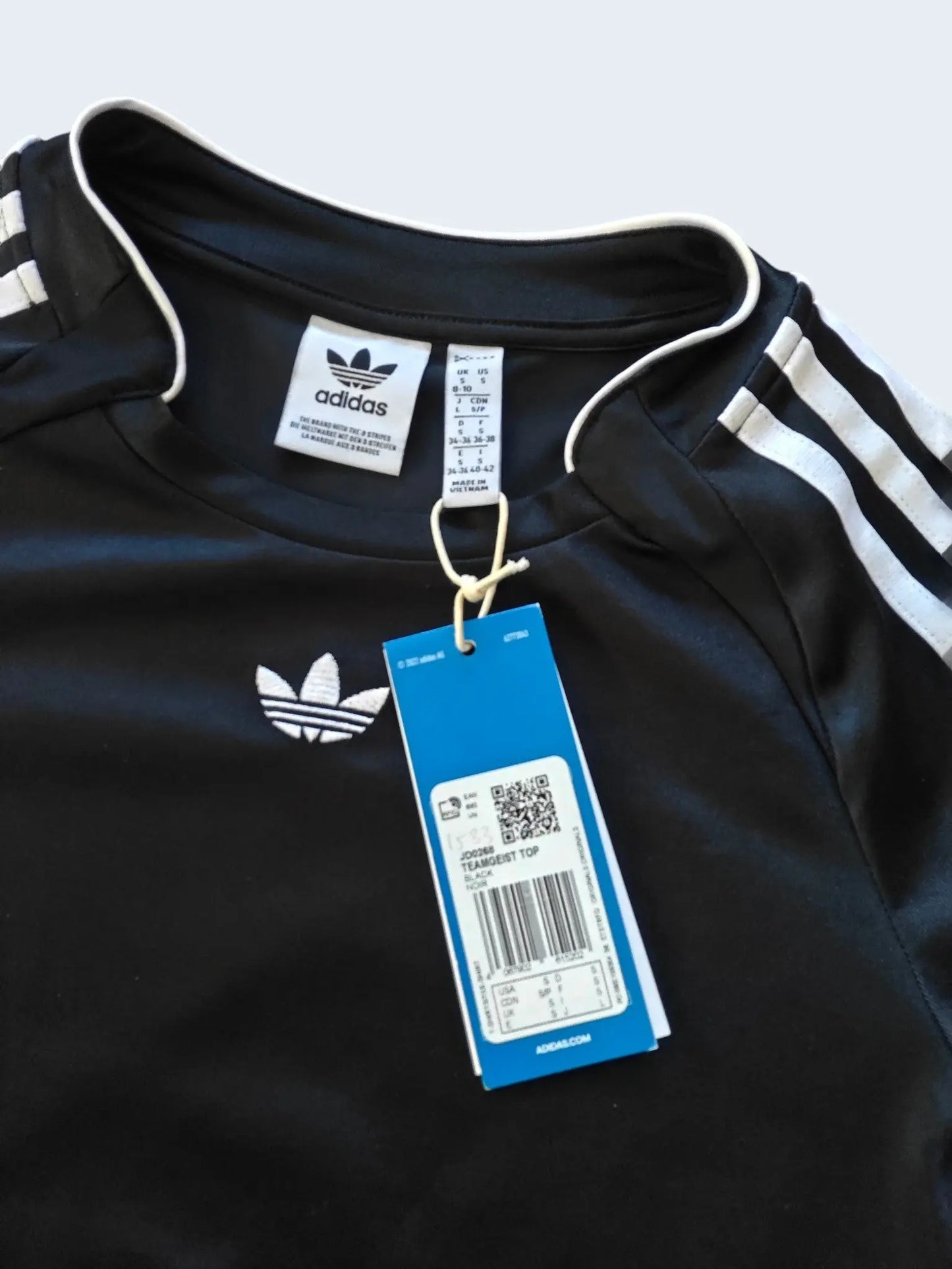Top crop Adidas Originals Teamgeist noir – taille S Adidas