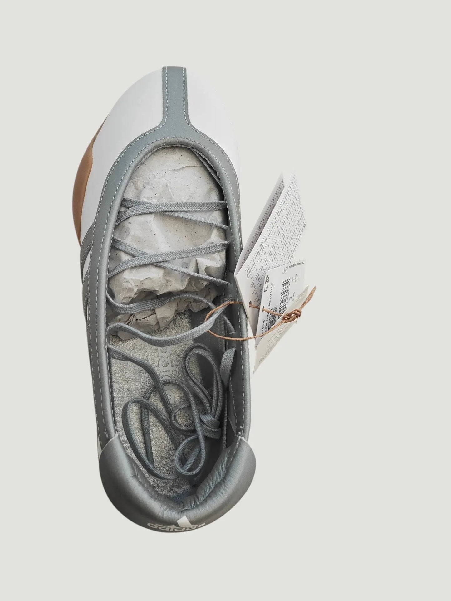 Adidas Taekwondo Mei Ballet W neuves – T. 38 – blanc/gris – boîte + lacets Adidas