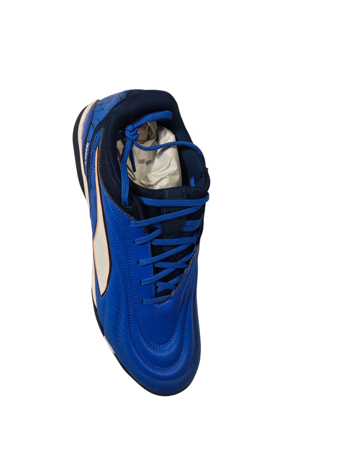 Puma Ibero V TT bleu blanc taille 45 / 29,5 cm neuves avec boîte