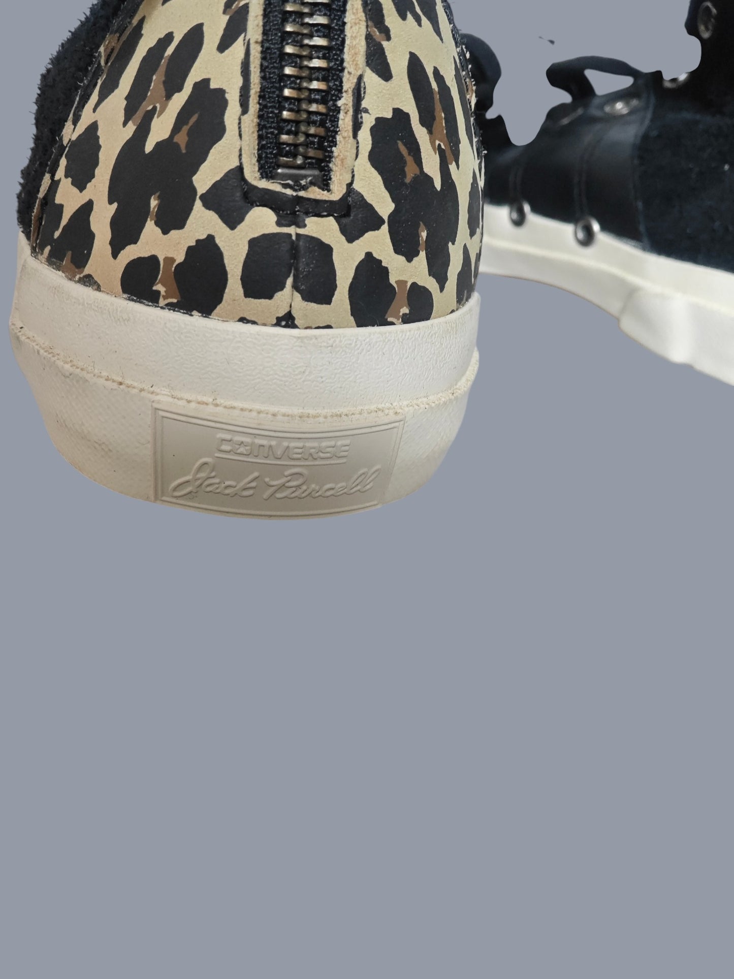 INVINCIBLE x Converse First String Jack Purcell Johnny Black Leopard T42