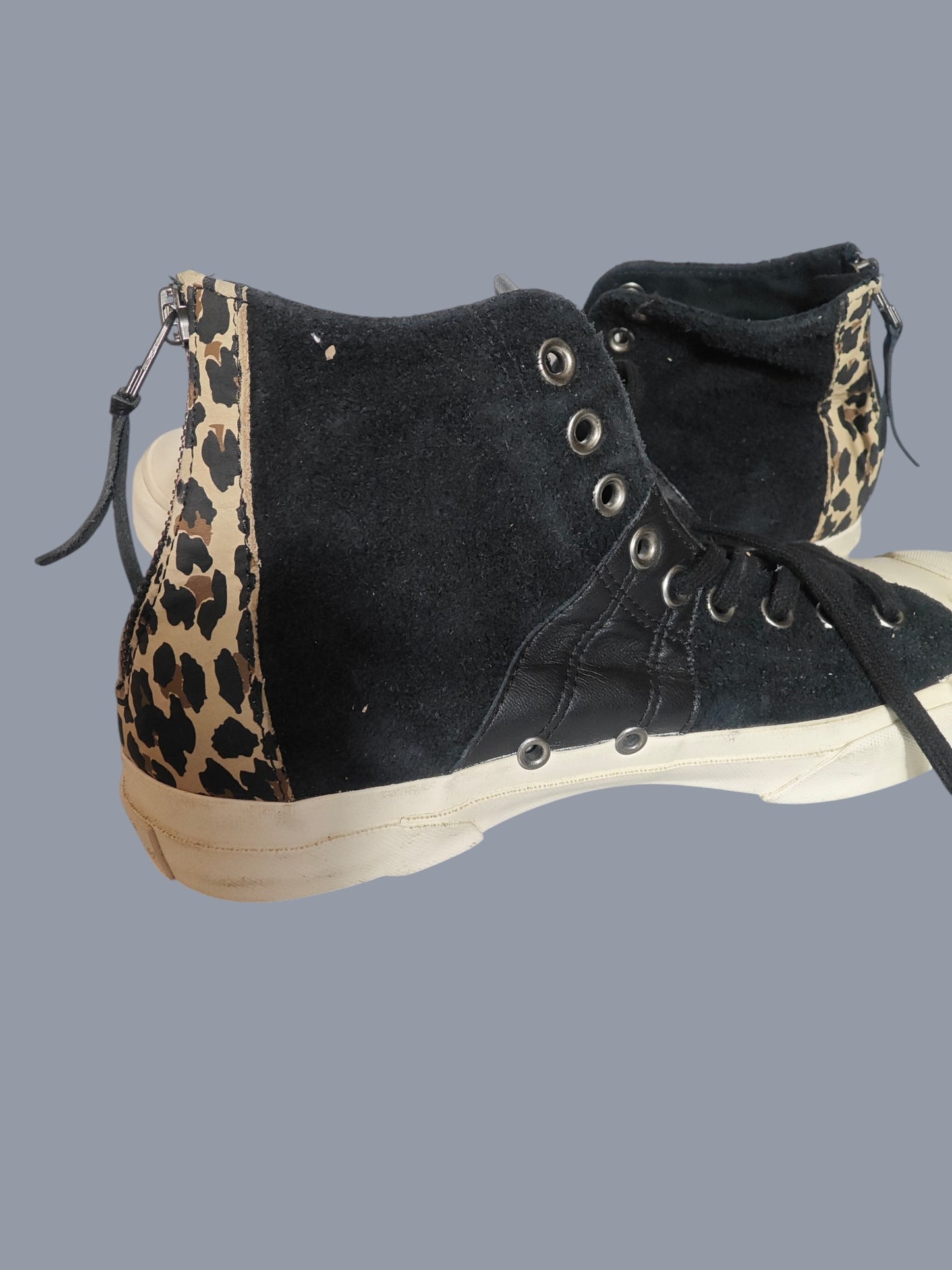 INVINCIBLE x Converse First String Jack Purcell Johnny Black Leopard T42