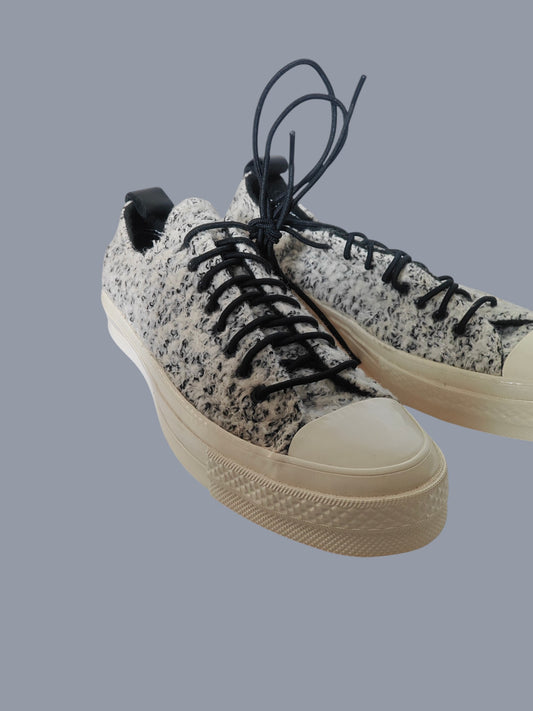 Converse Chuck 70 basse bouclée noir/blanc T36