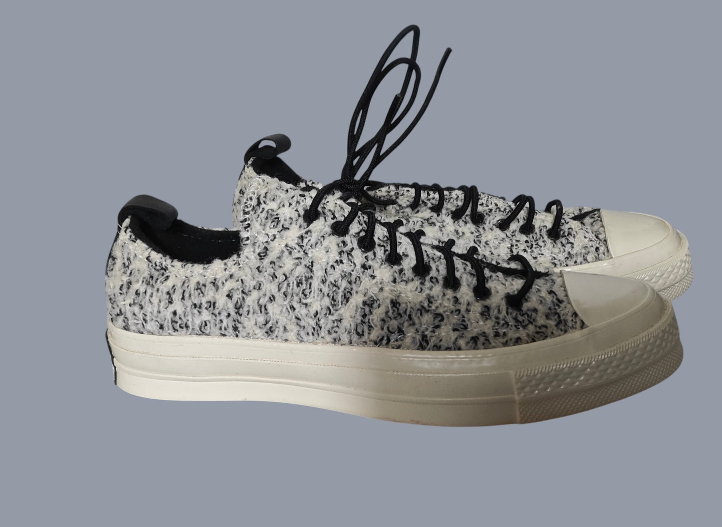 Converse Chuck 70 basse bouclée noir/blanc T36