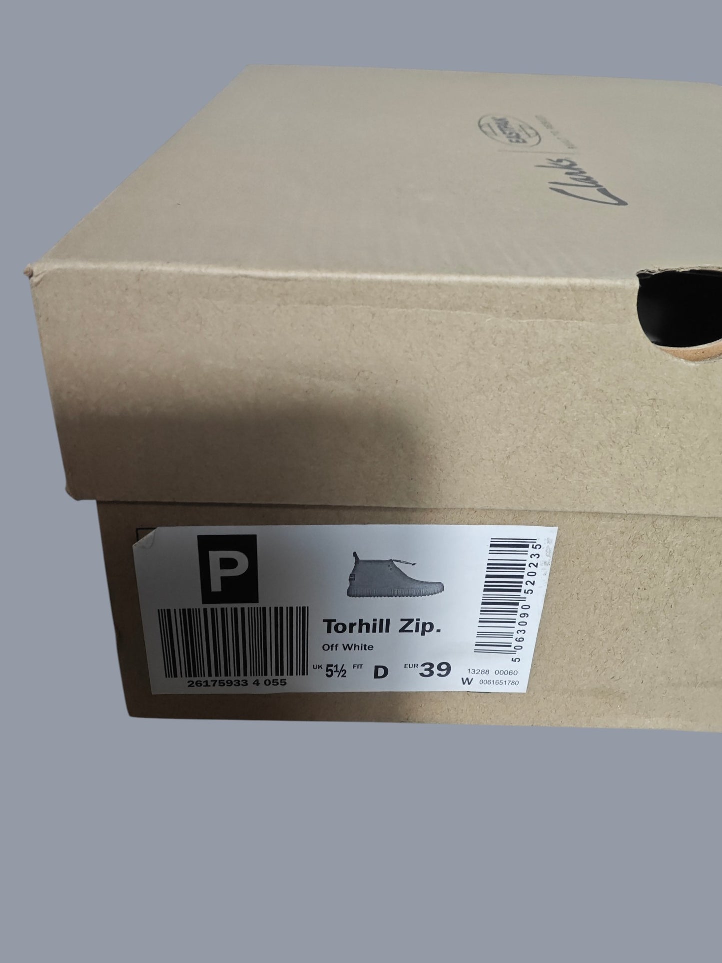 Clarks Torhill Zip x Eastpak – off white – neuves avec boîte – 39 EU