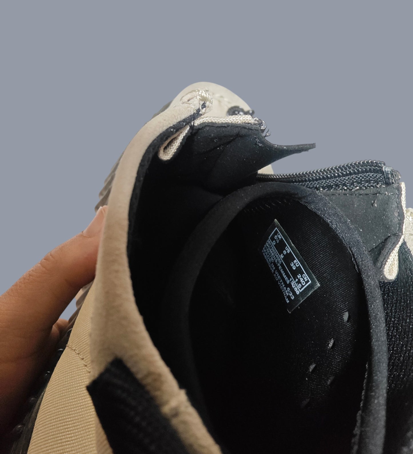 Clarks Torhill Zip x Eastpak – off white – neuves avec boîte – 39 EU