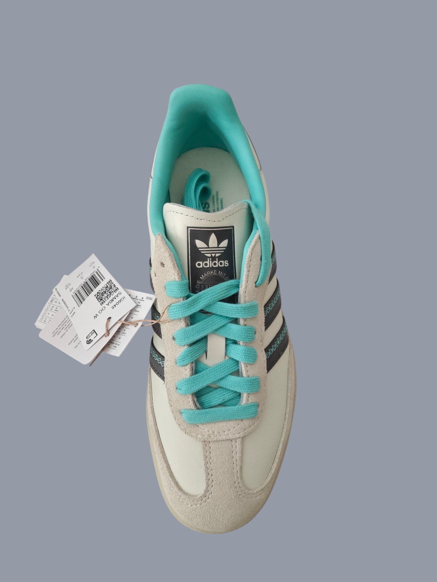 Adidas Samba OG Easy Mint Charcoal T.38