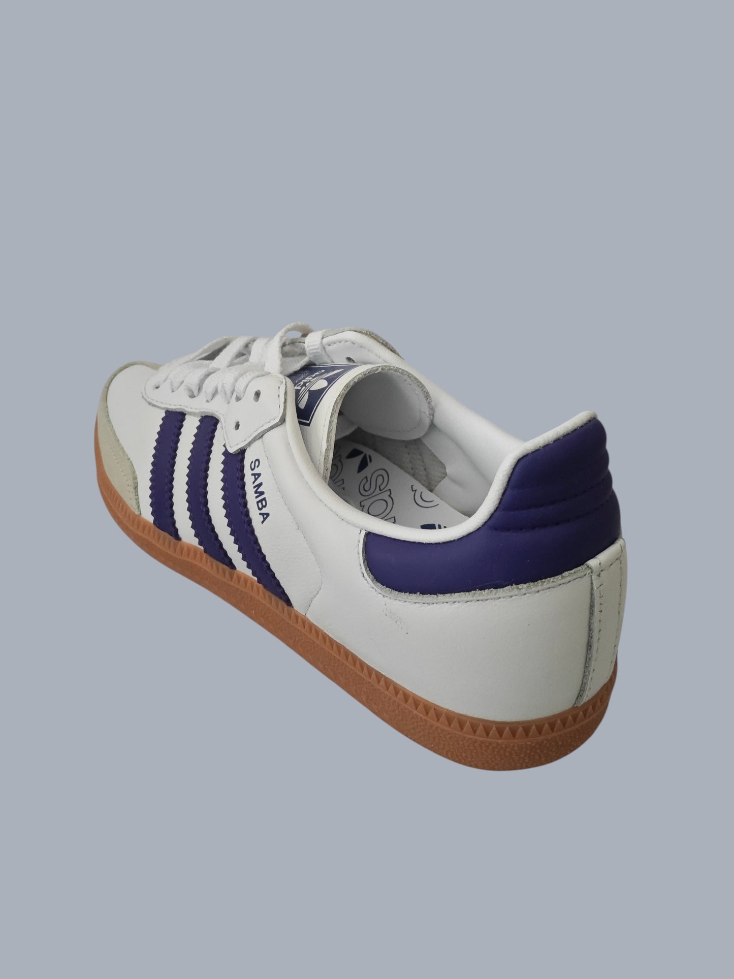 Adidas Samba OG W blanche / violette 38 2/3