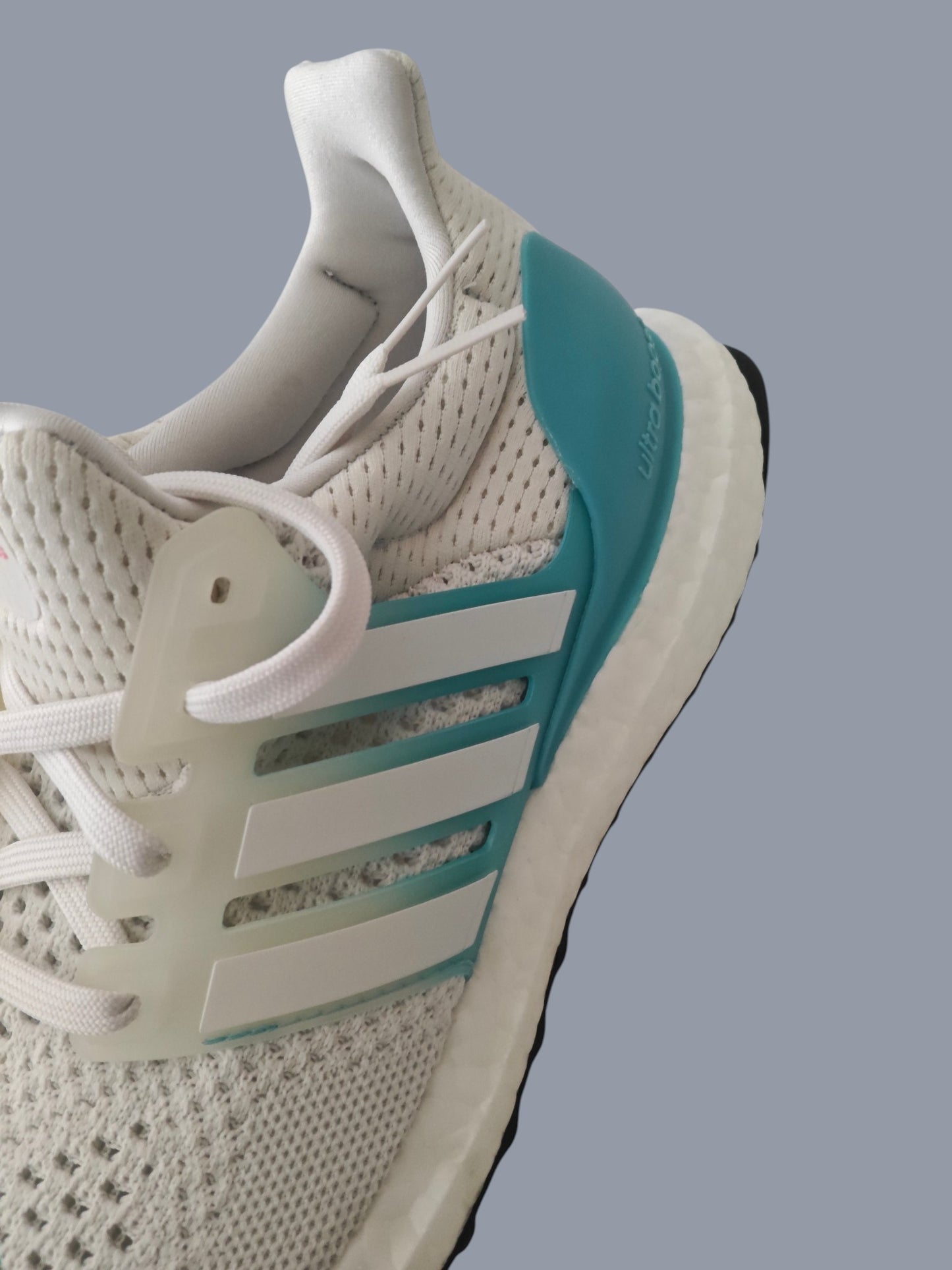 Adidas Ultraboost 1.0 W blanche / bleu turquoise T. 39 1/3