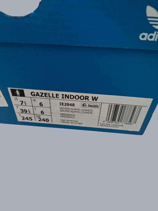 Adidas Gazelle Indoor W vert pastel – neuves – tailles 38 2/3