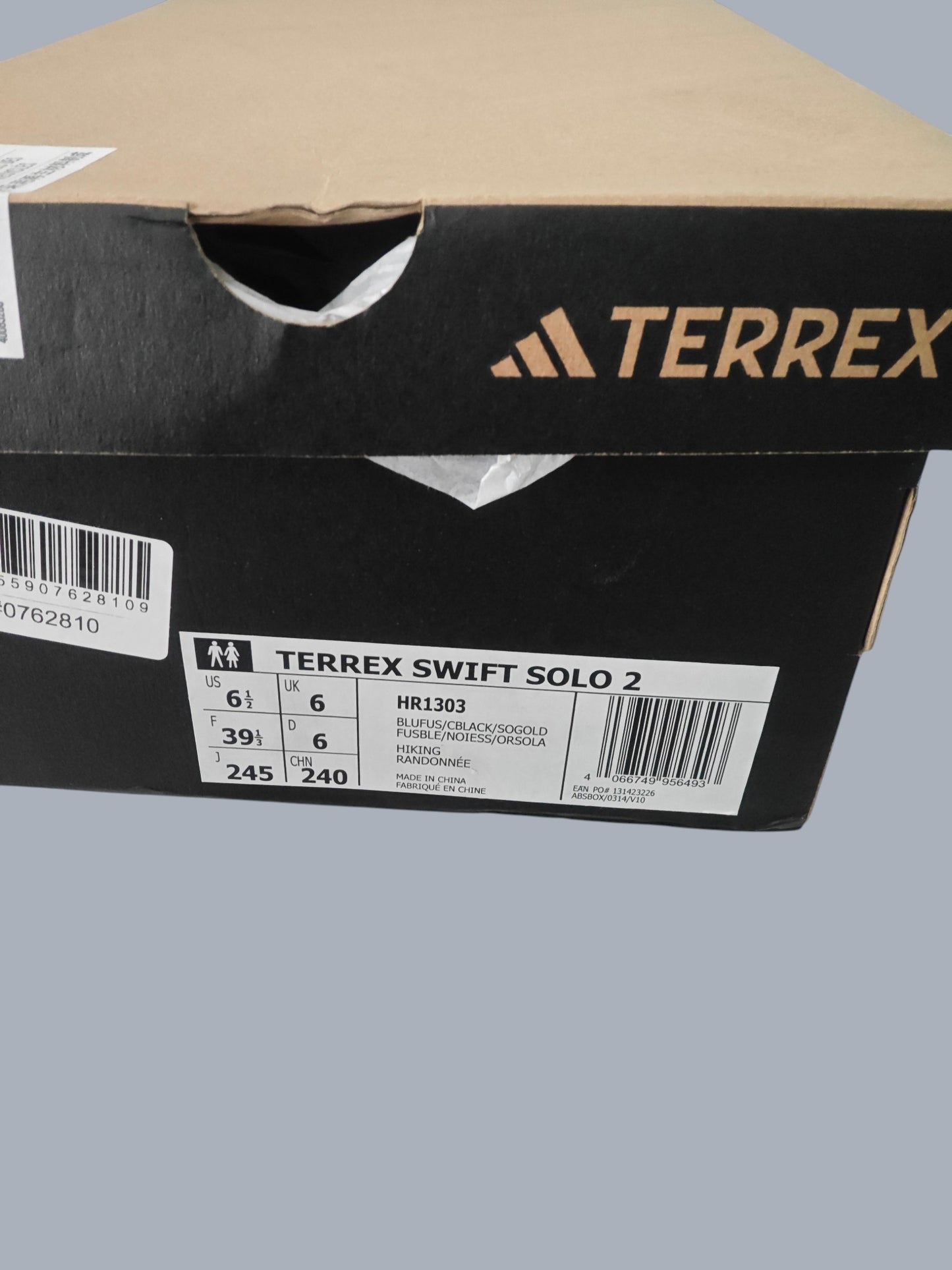 Adidas Terrex Swift Solo 2 neuves – taille 39 1/3 – randonnée / outdoor