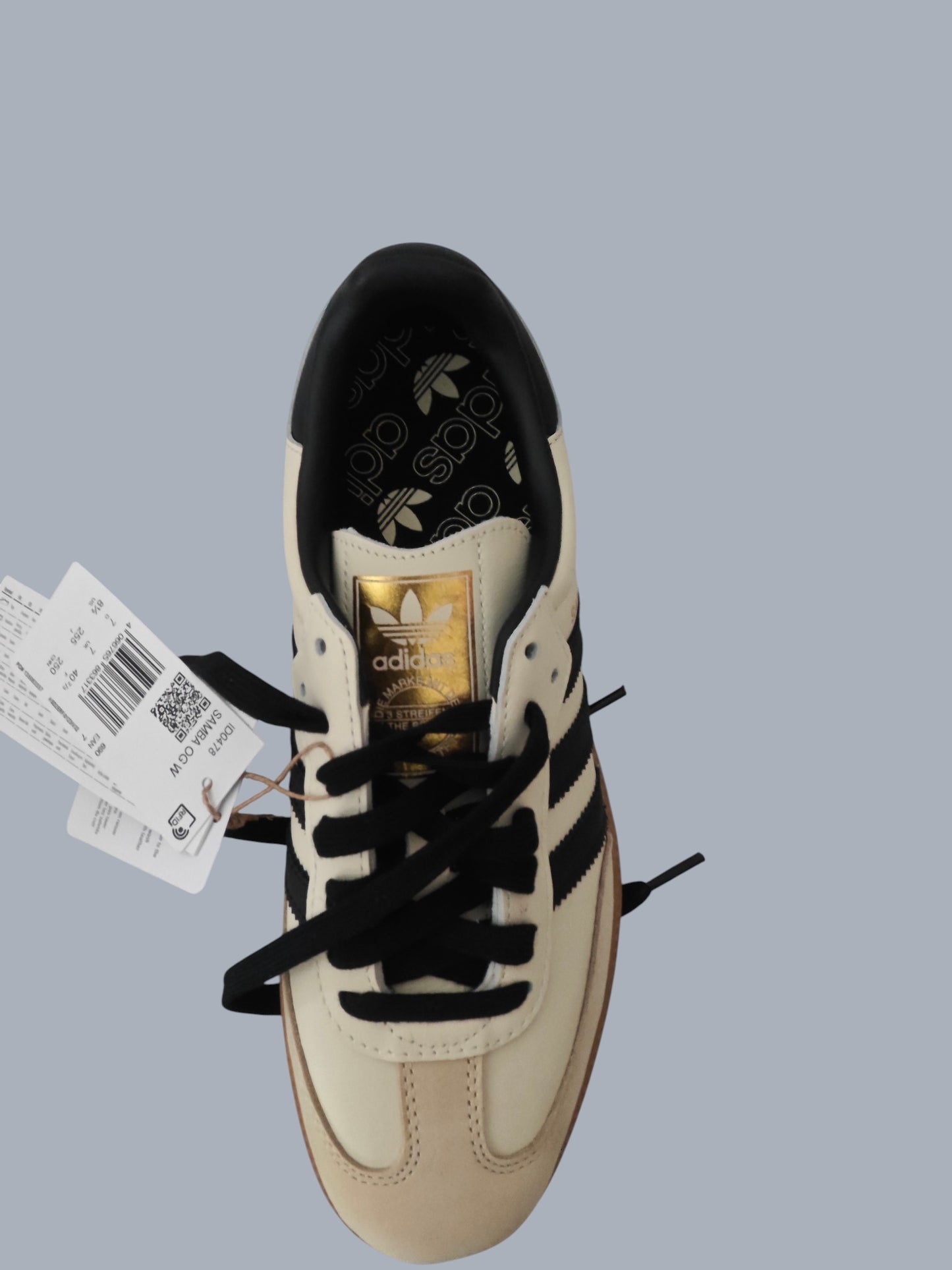 Adidas Samba OG W neuves – blanc noir gum – taille 40 2/3 – avec boîte