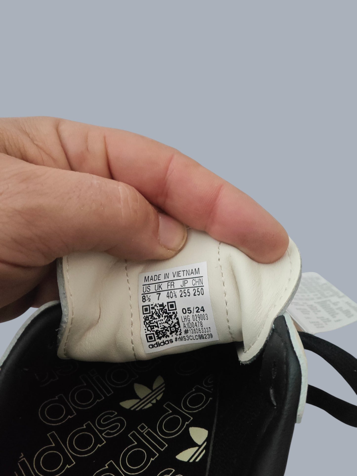 Adidas Samba OG W neuves – blanc noir gum – taille 40 2/3 – avec boîte