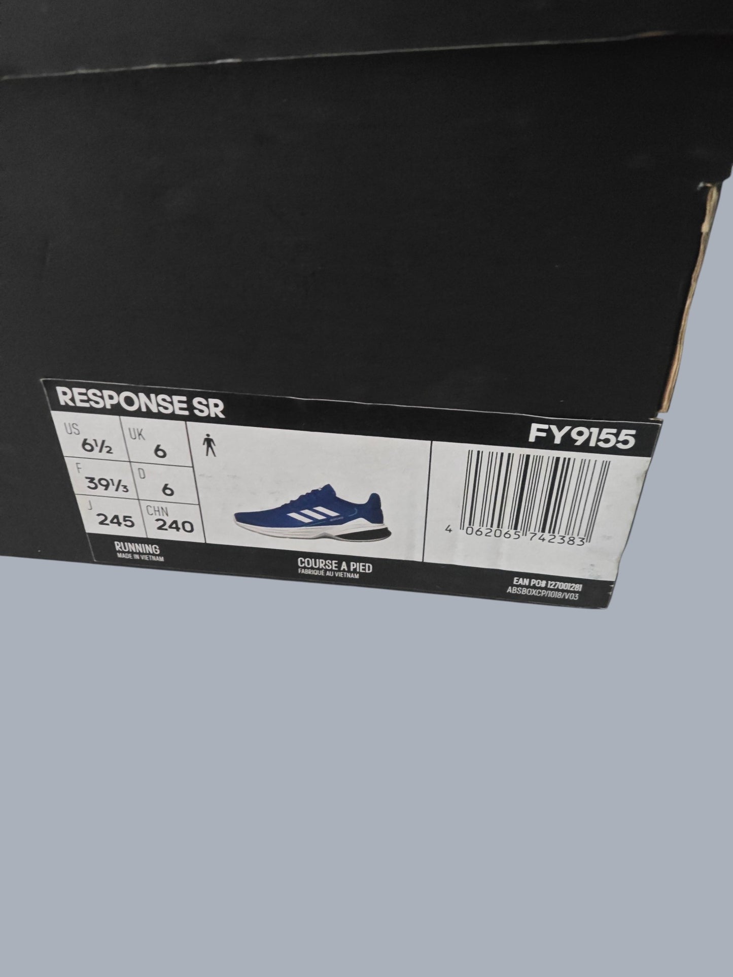 Adidas Response SR neuves – running – taille 39 1/3 – avec boîte