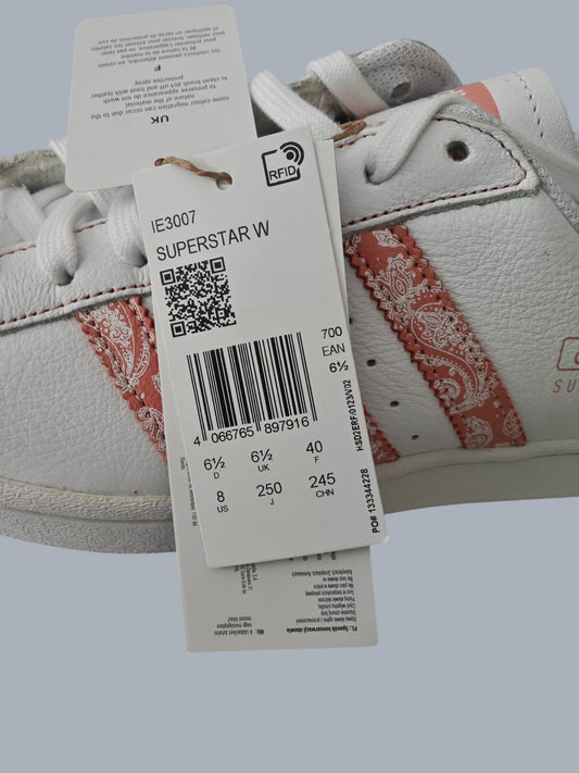 Adidas Superstar W paisley neuves – taille 41 1/3 – édition stylée