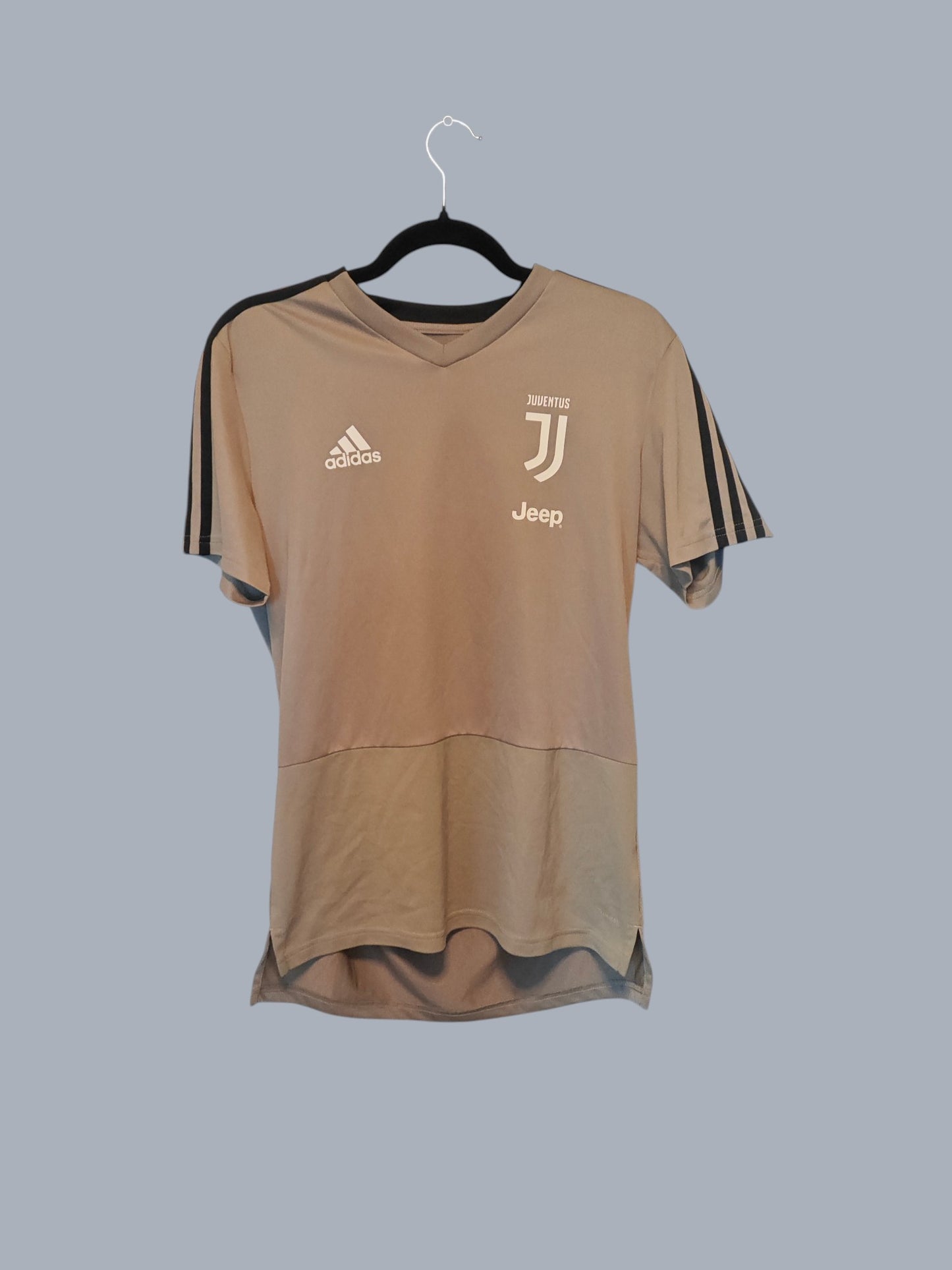 Maillot Juventus Adidas beige – Climacool – taille S – training SECONDE MAIN