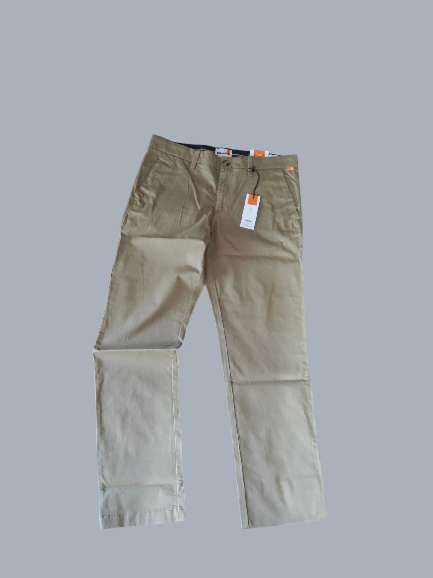 Pantalon chino Timberland slim fit beige W33 L32 neuf étiquette