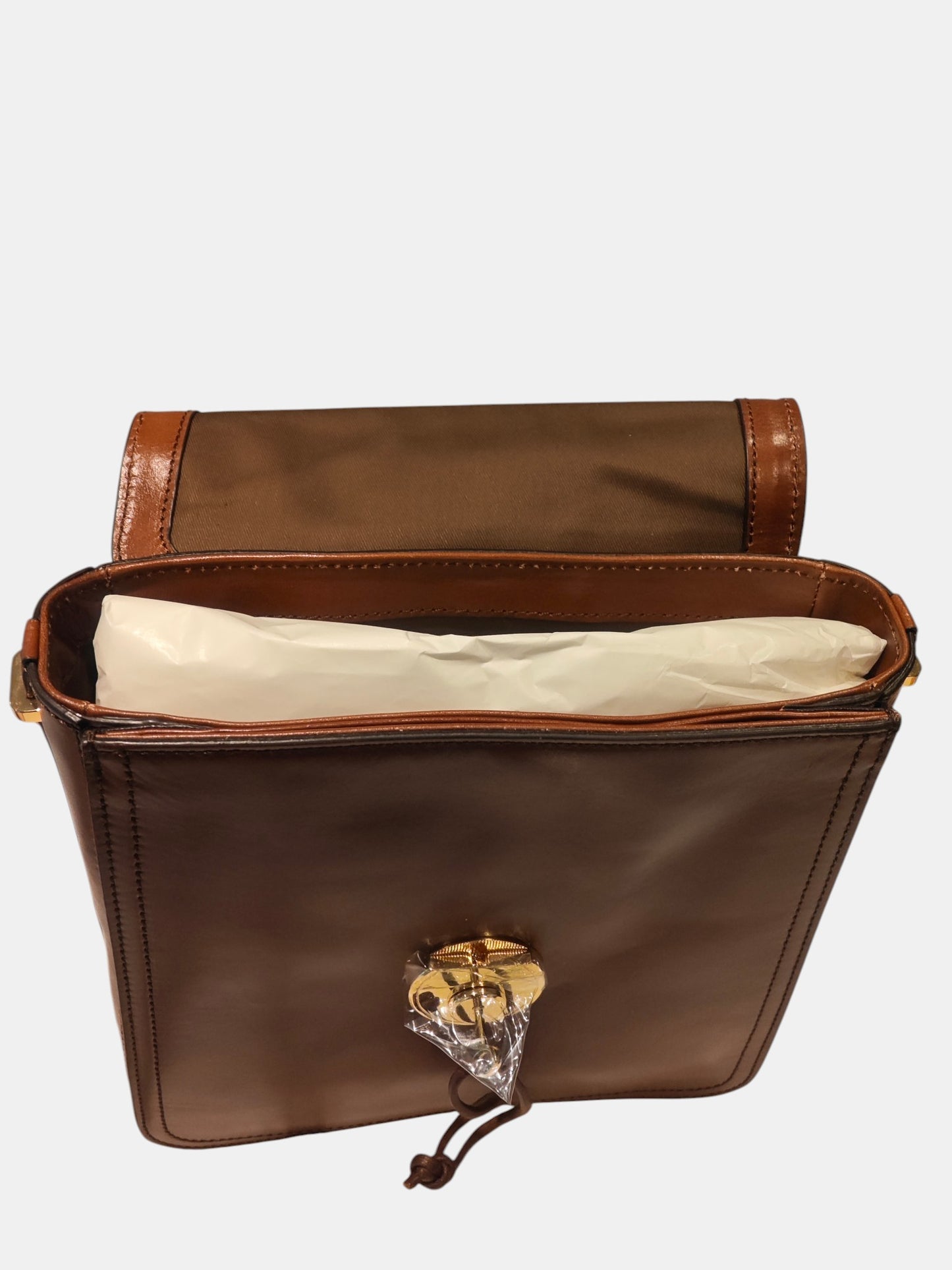 Sac The Bridge cuir marron neuf avec étiquettes