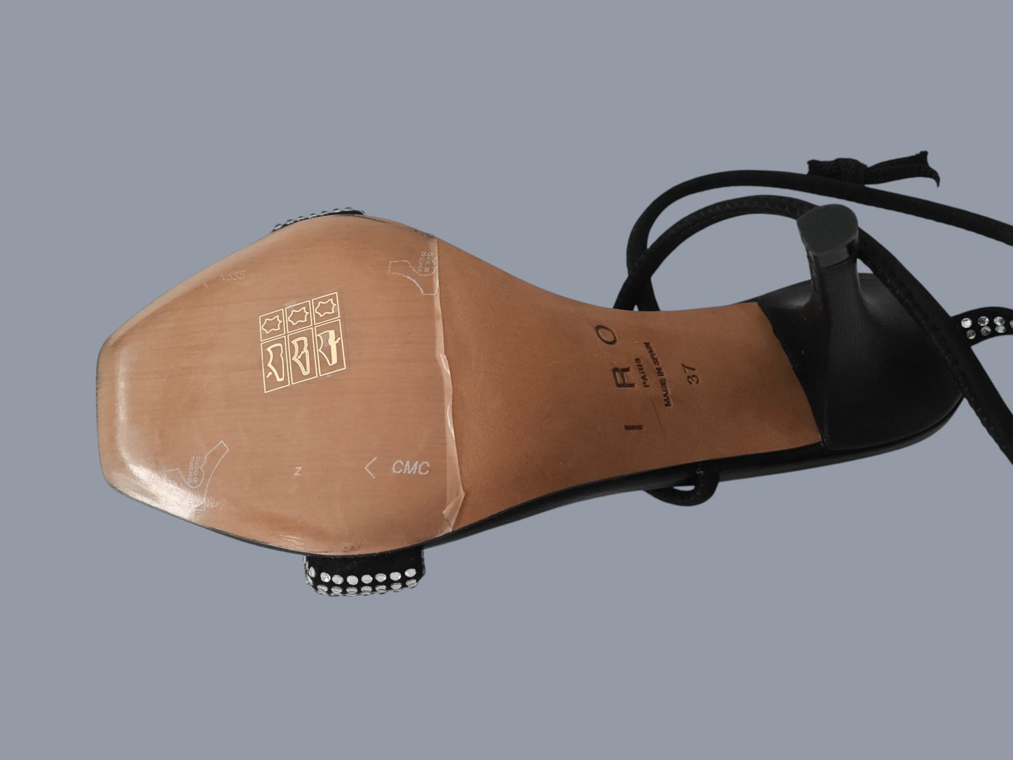 Sandales IRO Paris Paddy strass – Taille 37 – Neuves