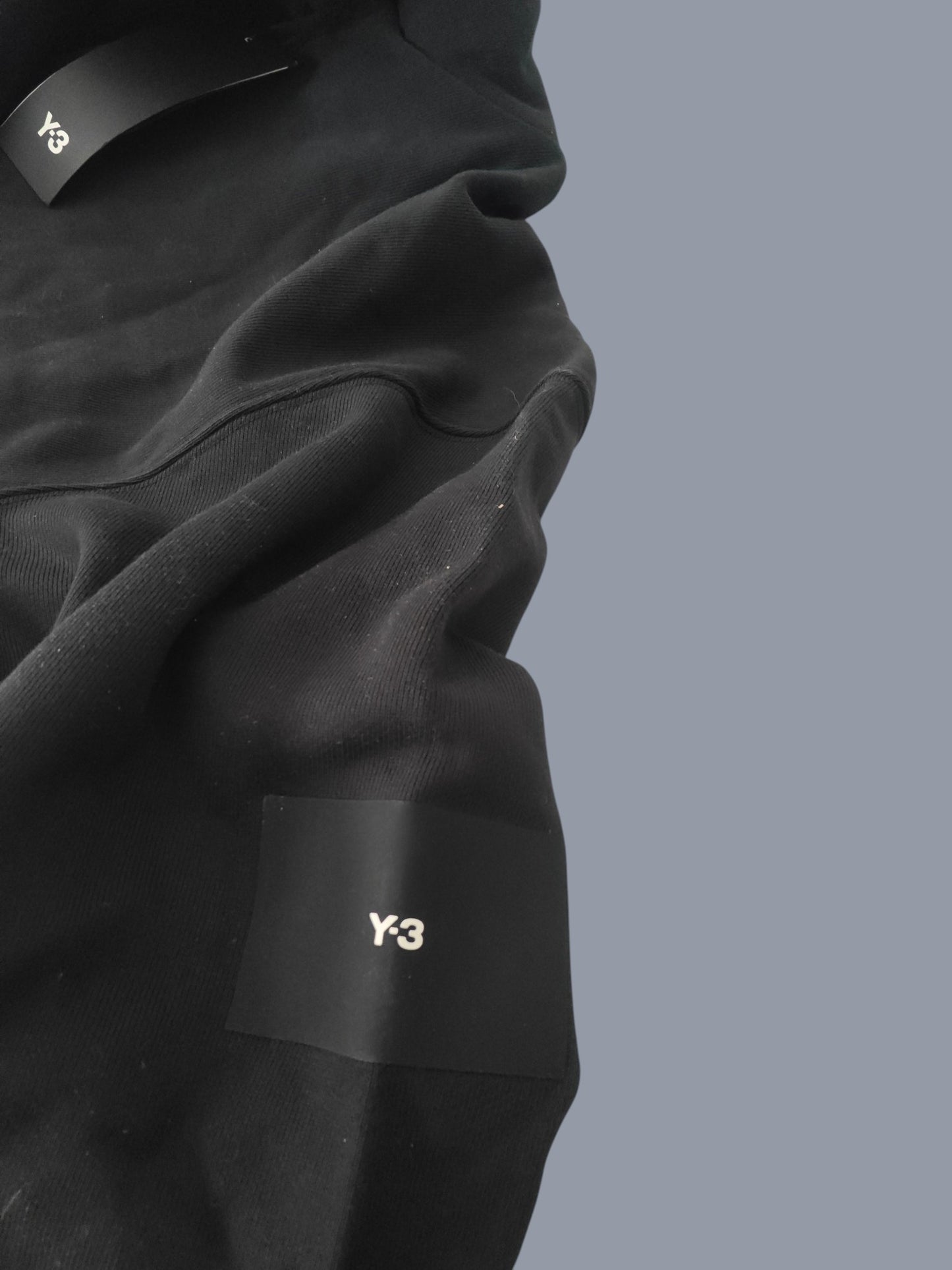 Veste hoodie Y-3 Adidas – Noir – Taille 2XS – Neuve avec étiquette