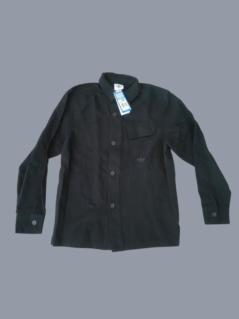 Chemise Adidas Originals P ESS SHI – Noire – Taille XS – Neuve avec étiquette