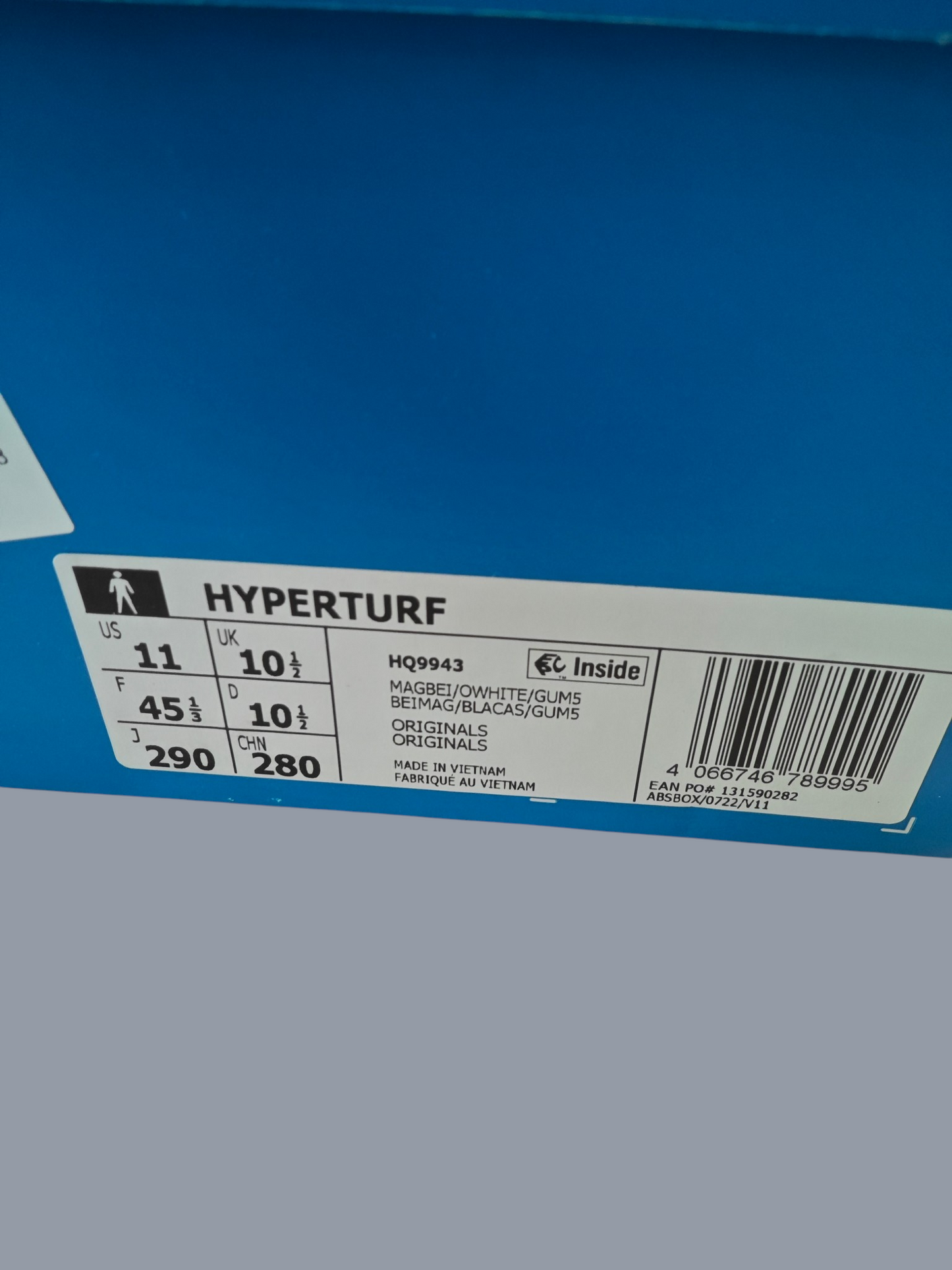Adidas Hyperturf – neuves – taille 45 1/3