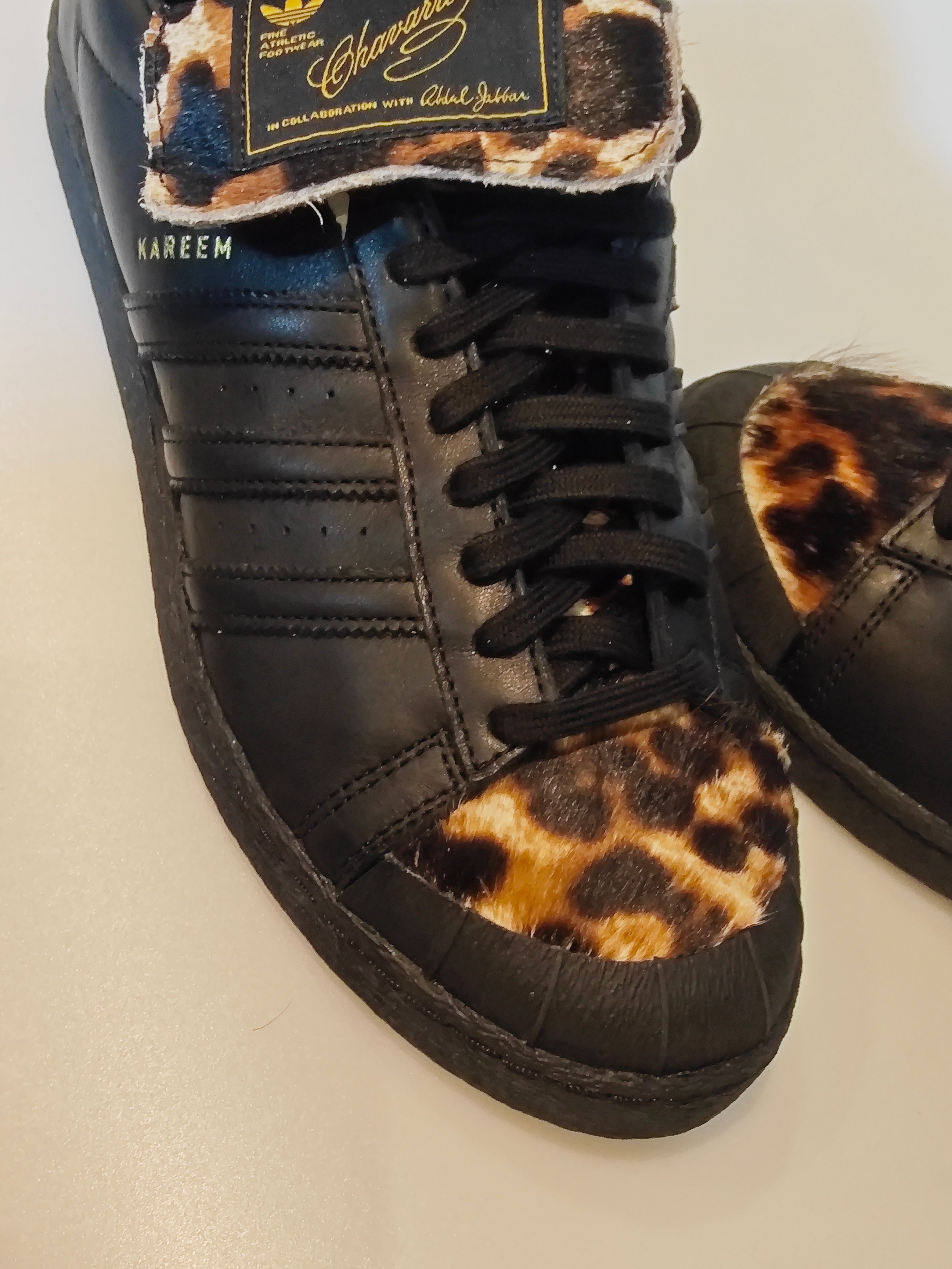 Adidas x Willy Chavarria x Kareem Abdul-Jabbar – Superstar Leopard – 43⅓