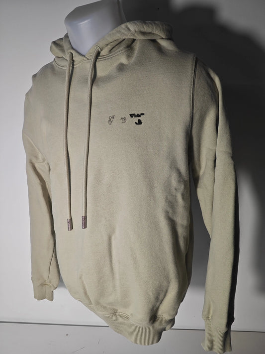 Hoodie Off-White™ – “For The Nature” – Beige – Taille M SECONDE MAIN off-white