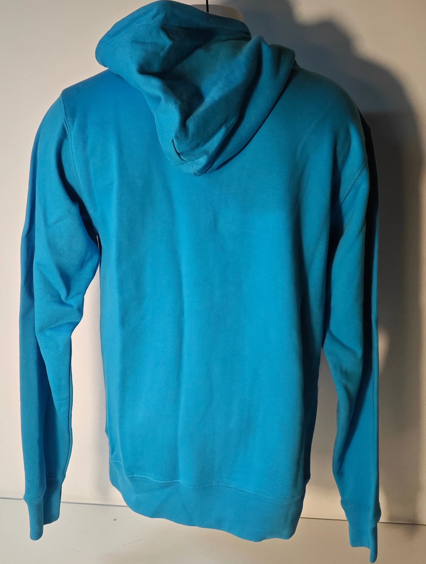 Sweat à capuche bleu de Billionaire Boys Club, vue de dos.
