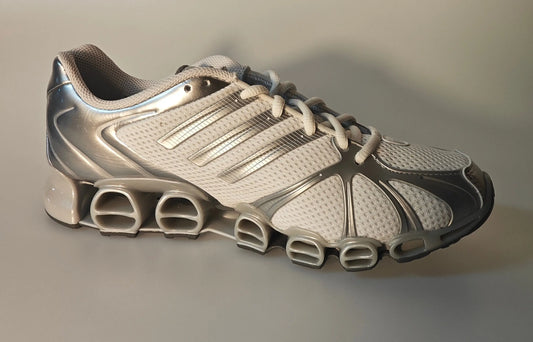 Adidas Mega Ghostride W – Femme – Coloris FTW White / Silver Metallic Adidas