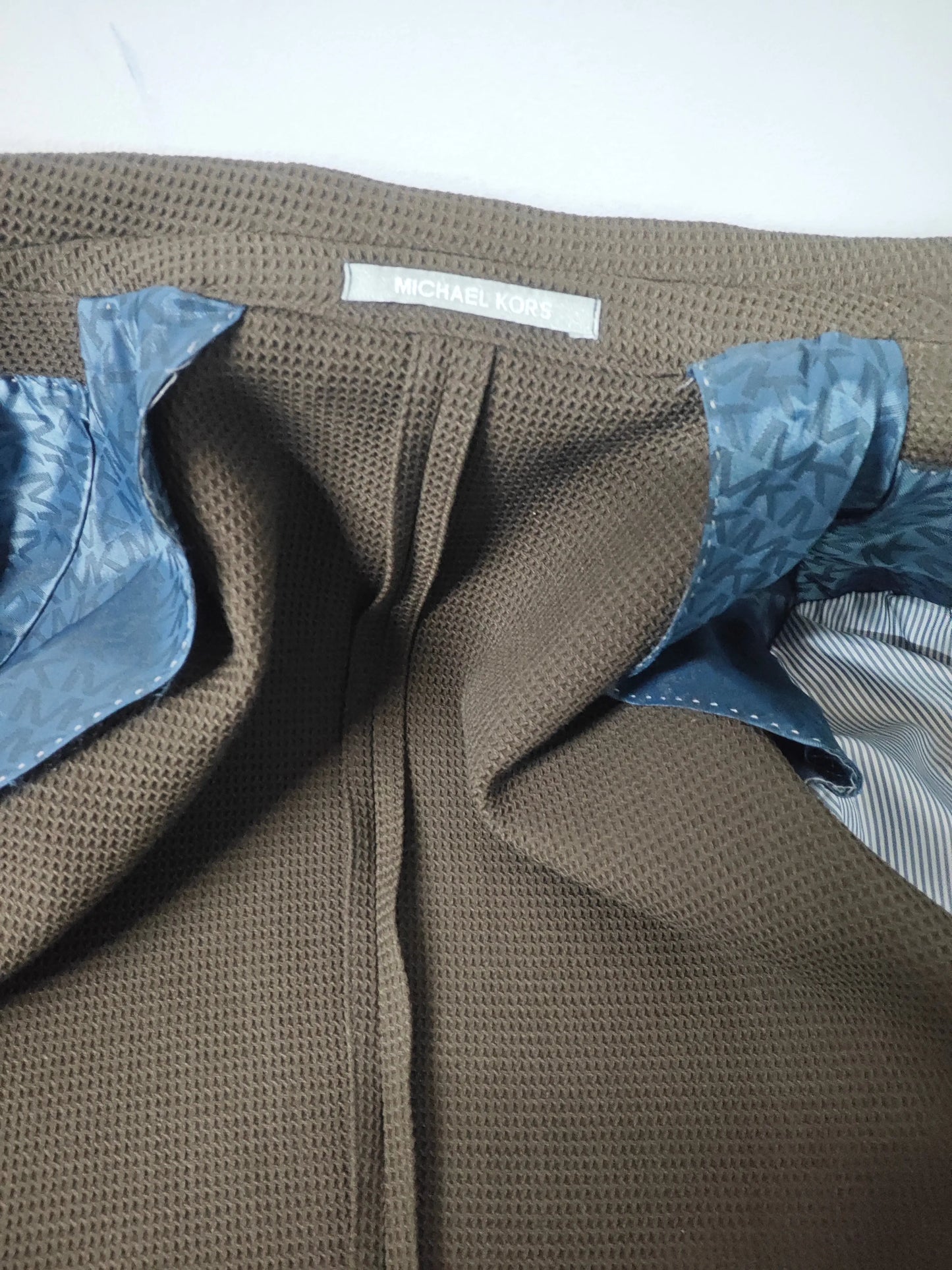 Blazer Michael Kors – Performance Fabric – Marron Taupe Michael Kors