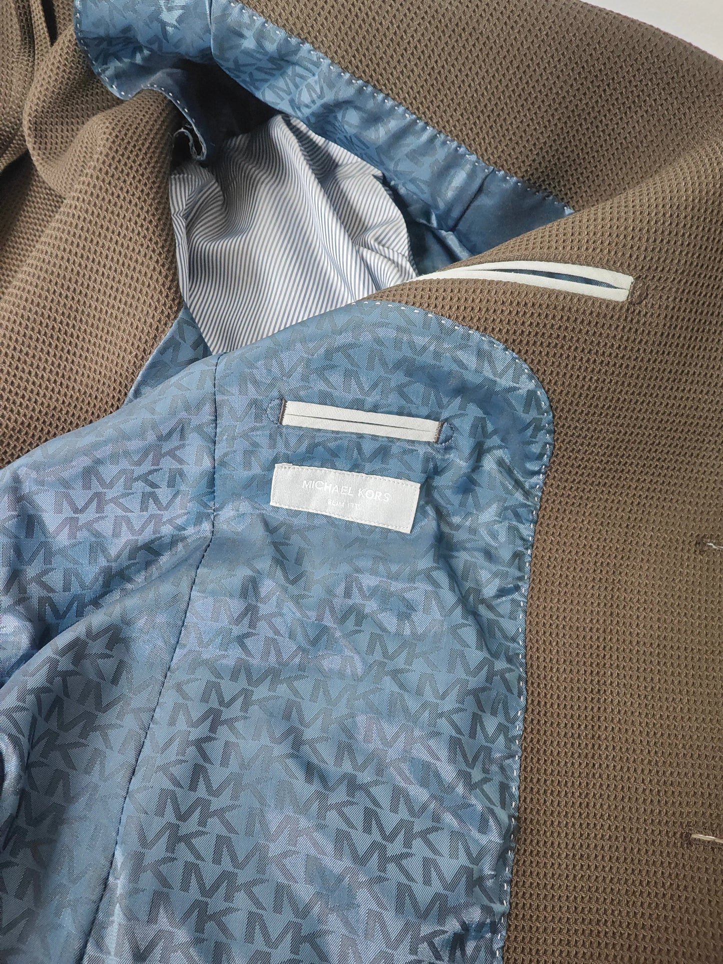 Blazer Michael Kors – Performance Fabric – Marron Taupe Michael Kors