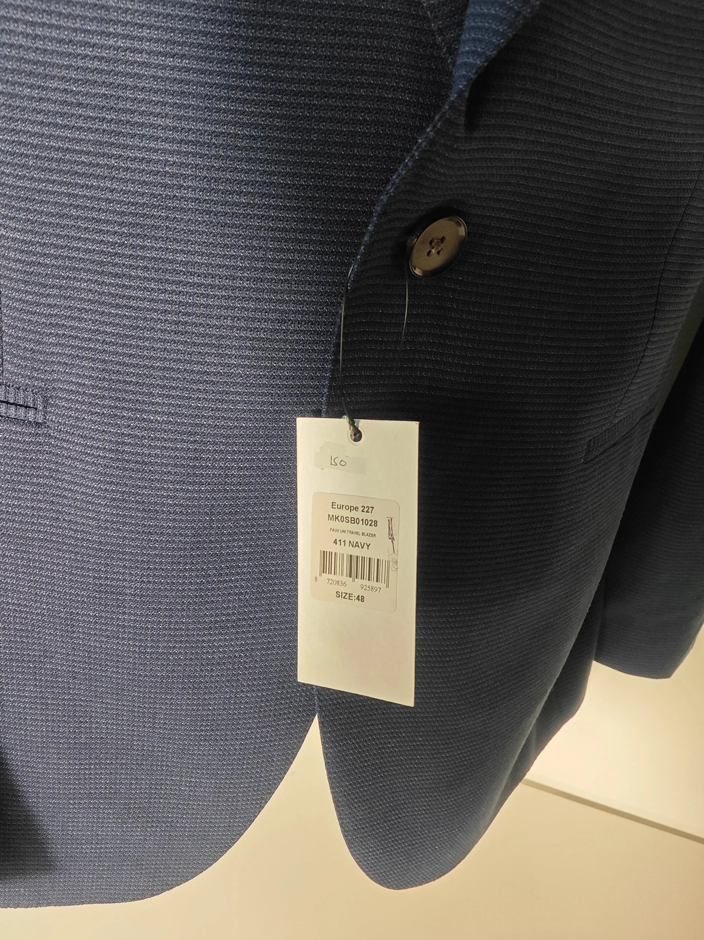 Veste Michael Kors – Tissu Performance – Bleu T.48 Michael Kors