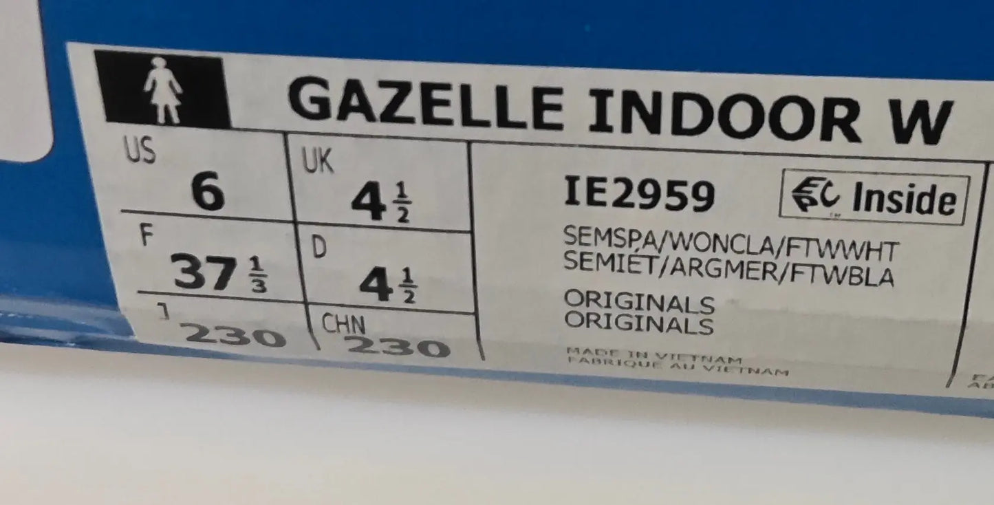 Adidas Gazelle Indoor W – Femme – Taille 37⅓ Adidas